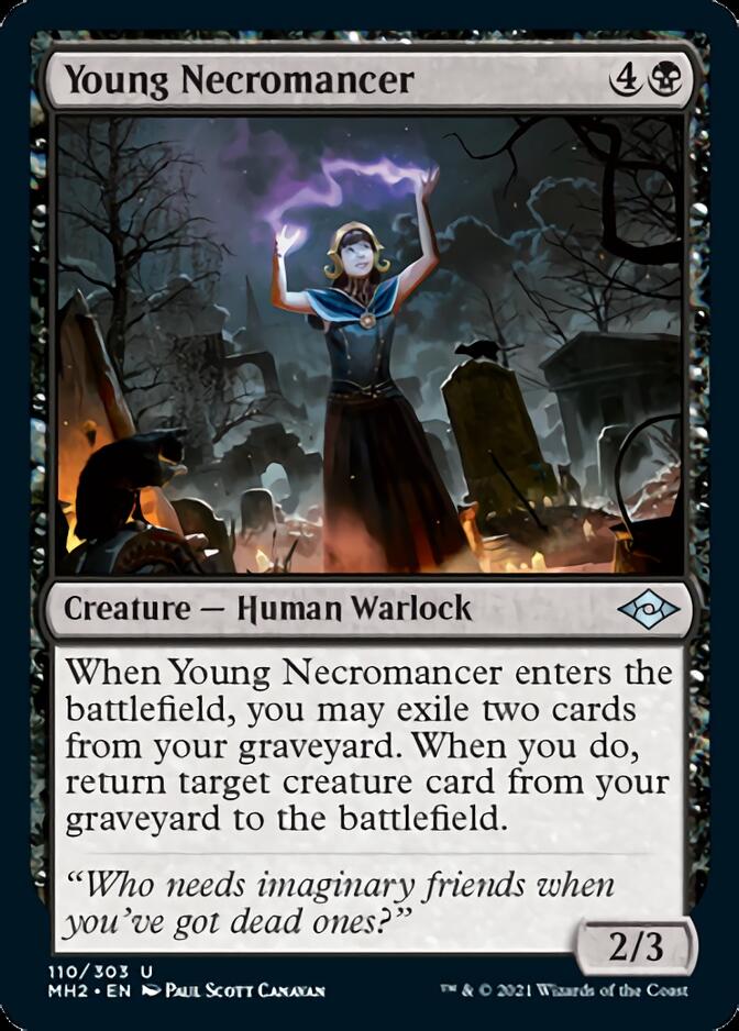 Young Necromancer [Modern Horizons 2] - Evolution TCG