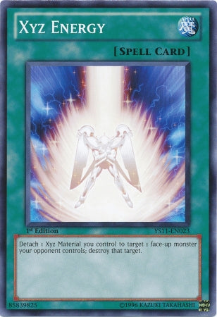 Xyz Energy [YS11-EN023] Common - Evolution TCG