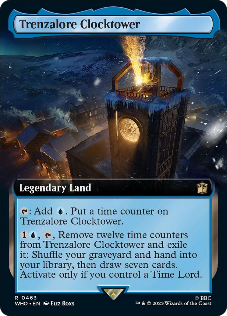 Trenzalore Clocktower (Extended Art) [Doctor Who] - Evolution TCG