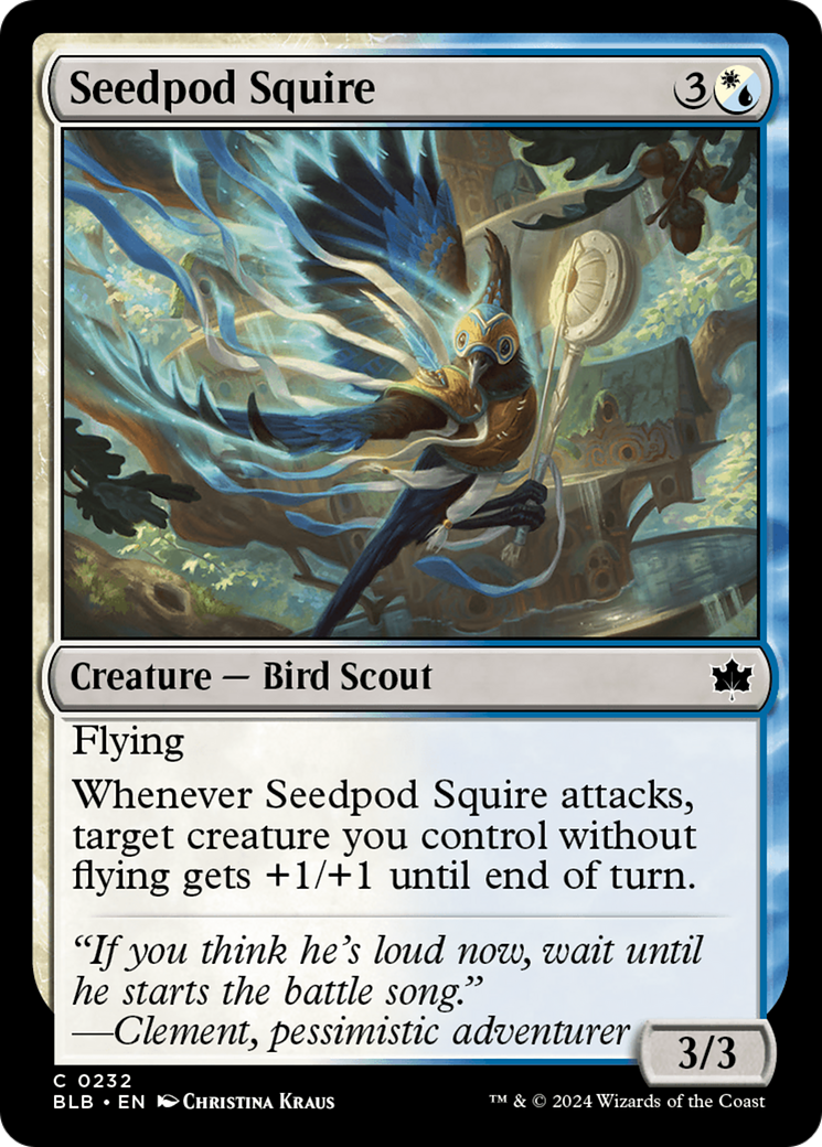 Seedpod Squire [Bloomburrow] - Evolution TCG