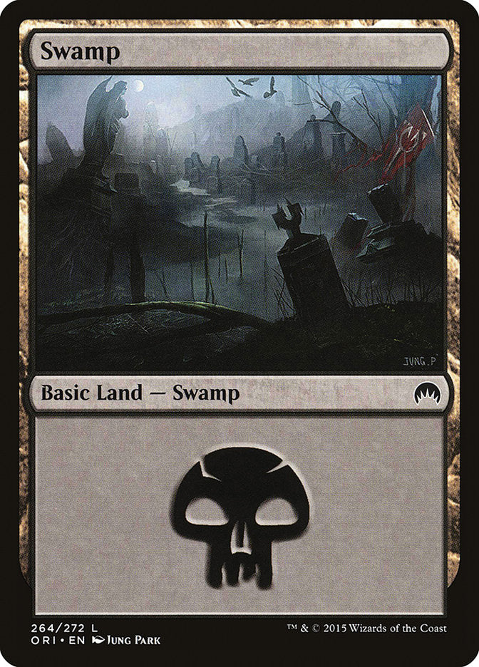 Swamp (264) [Magic Origins] - Evolution TCG