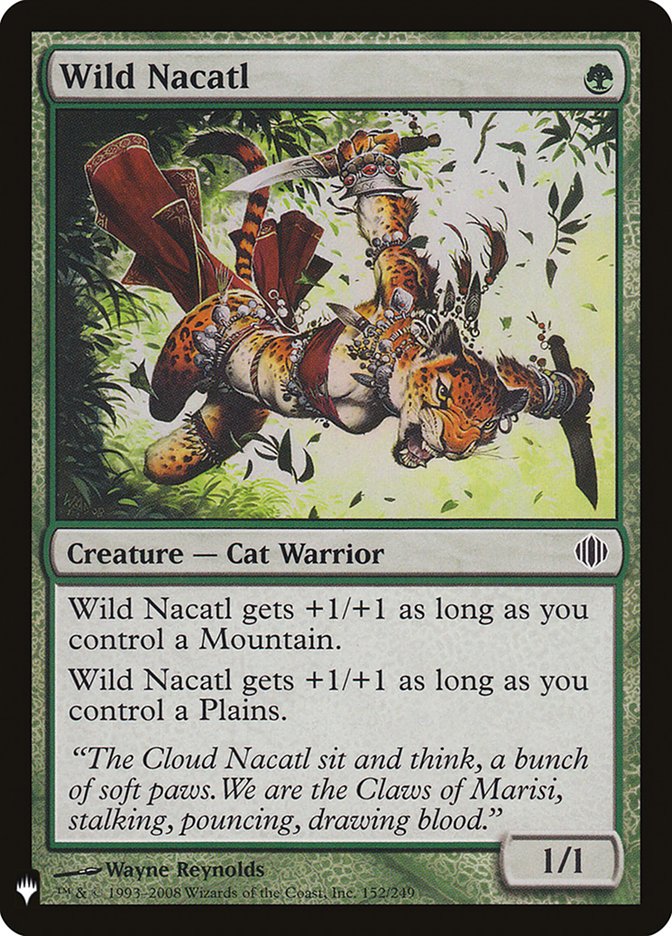 Wild Nacatl [Mystery Booster] - Evolution TCG