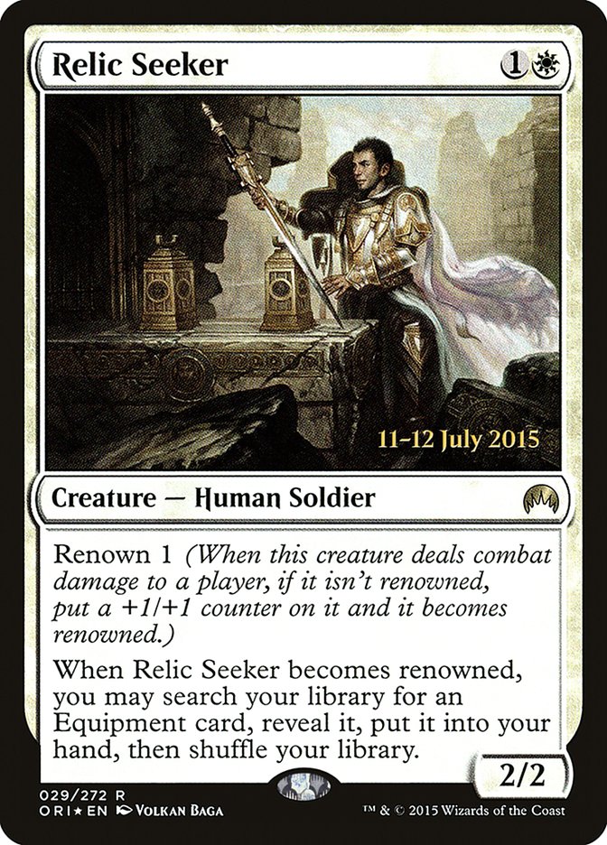 Relic Seeker [Magic Origins Prerelease Promos] - Evolution TCG