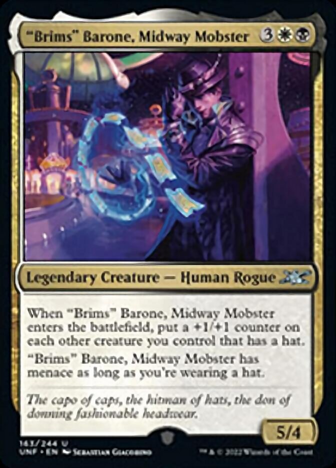 "Brims" Barone, Midway Mobster [Unfinity] - Evolution TCG