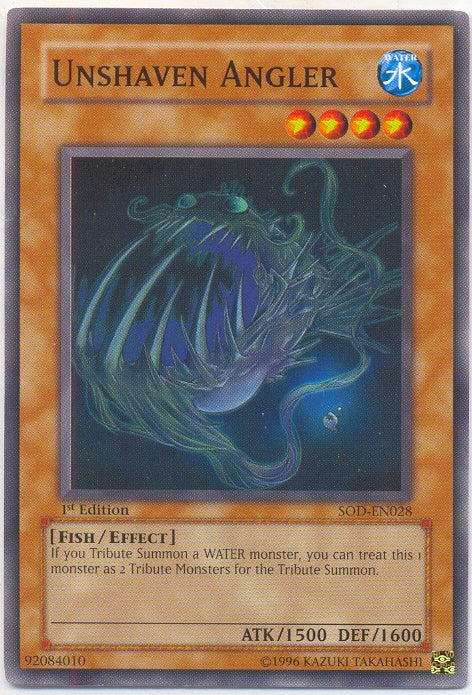 Unshaven Angler [SOD-EN028] Common - Evolution TCG