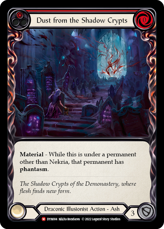 Dust from the Shadow Crypts [DYN004] (Dynasty) - Evolution TCG