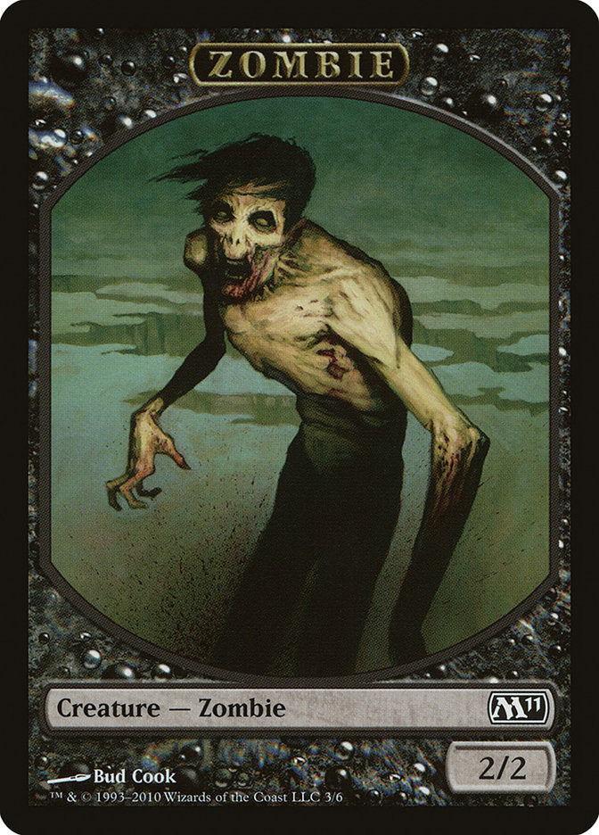 Zombie Token [Magic 2011 Tokens] - Evolution TCG