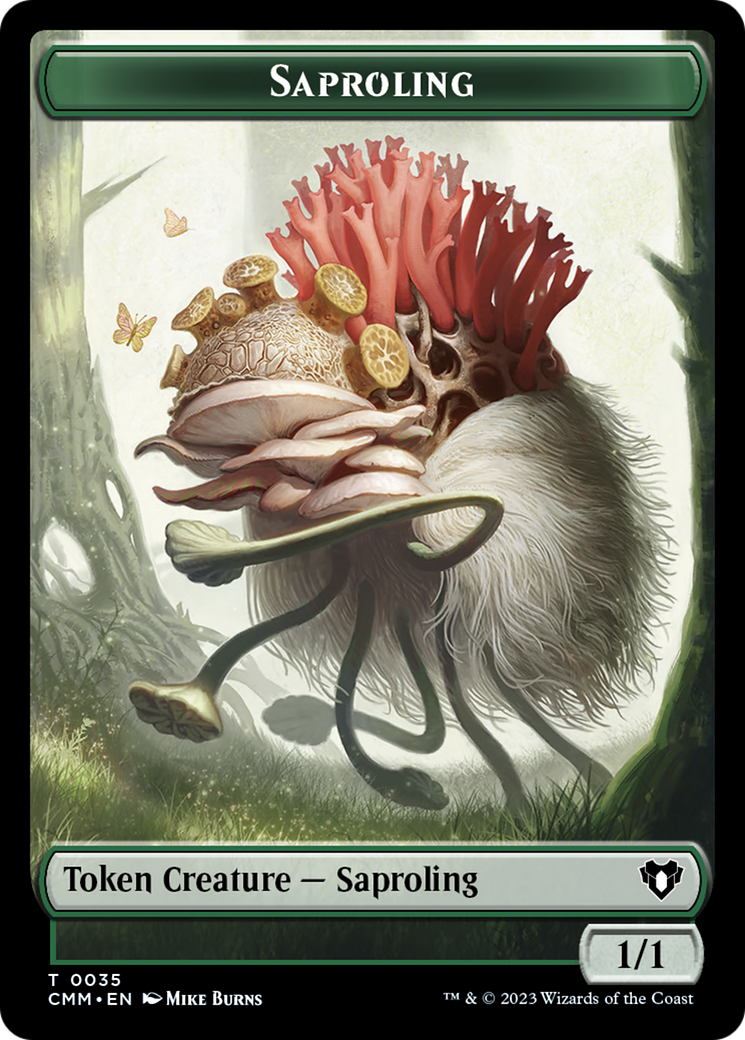 Saproling Token [Commander Masters Tokens] - Evolution TCG