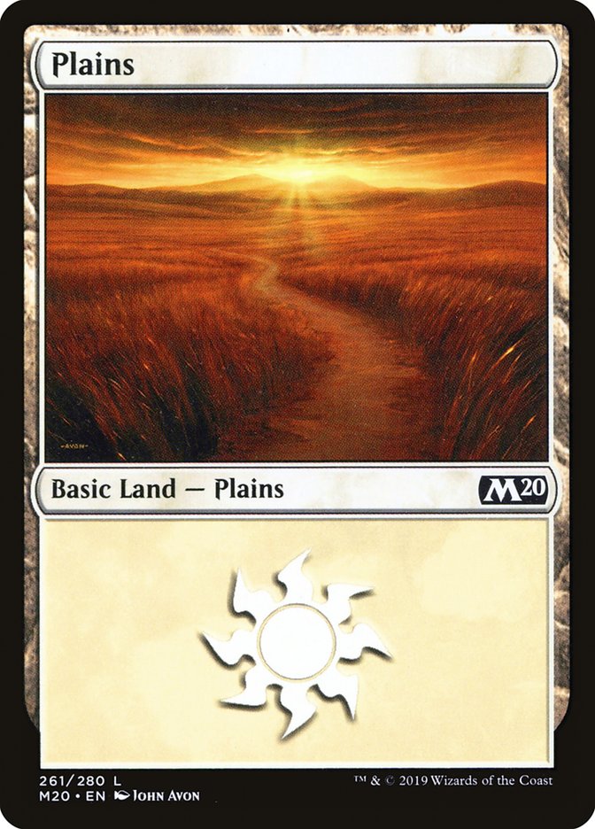 Plains (261) [Core Set 2020] - Evolution TCG