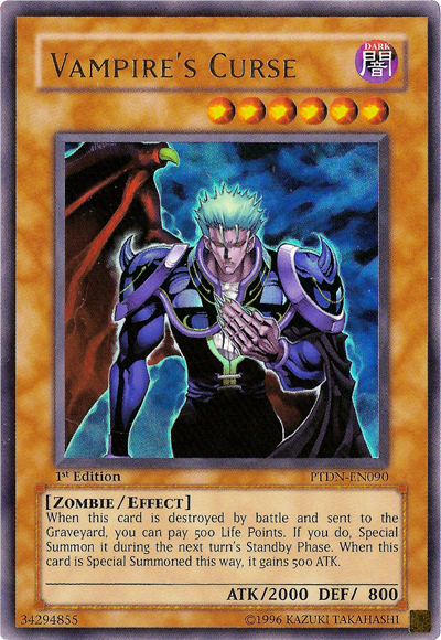Vampire's Curse [PTDN-EN090] Ultra Rare - Evolution TCG