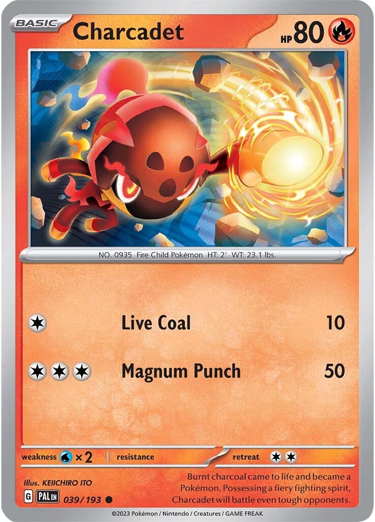 Charcadet (039/193) [Scarlet & Violet: Paldea Evolved] - Evolution TCG