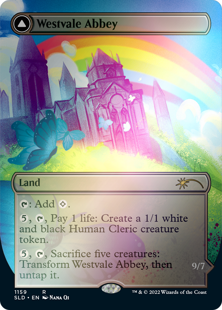 Westvale Abbey // Ormendahl, Profane Prince (Borderless) [Secret Lair: From Cute to Brute] - Evolution TCG