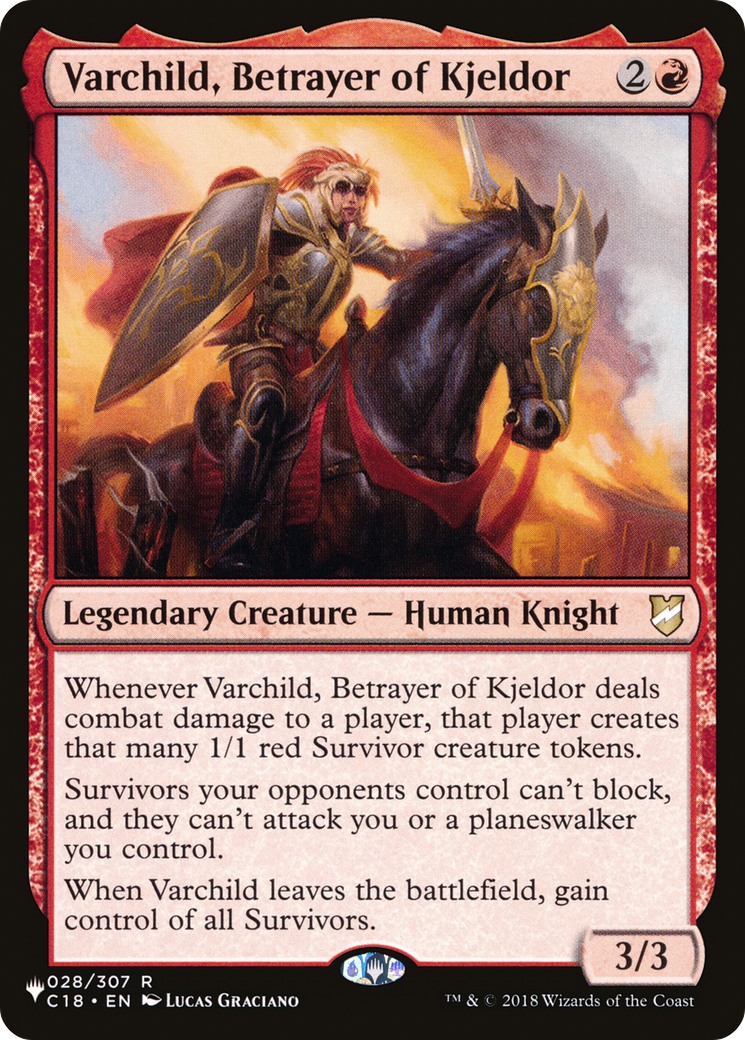 Varchild, Betrayer of Kjeldor [The List] - Evolution TCG