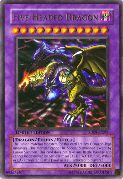 Five-Headed Dragon [SD09-ENSS1] Ultra Rare - Evolution TCG