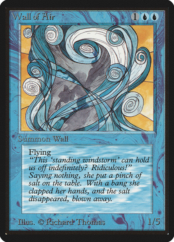 Wall of Air [Beta Edition] - Evolution TCG