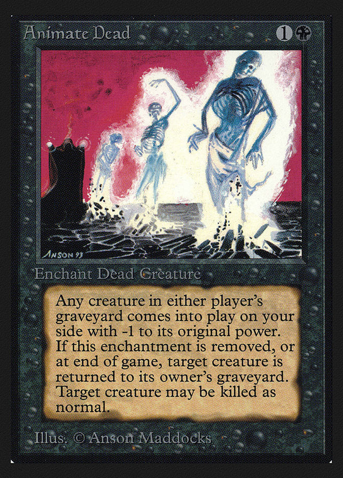 Animate Dead [International Collectors' Edition] - Evolution TCG