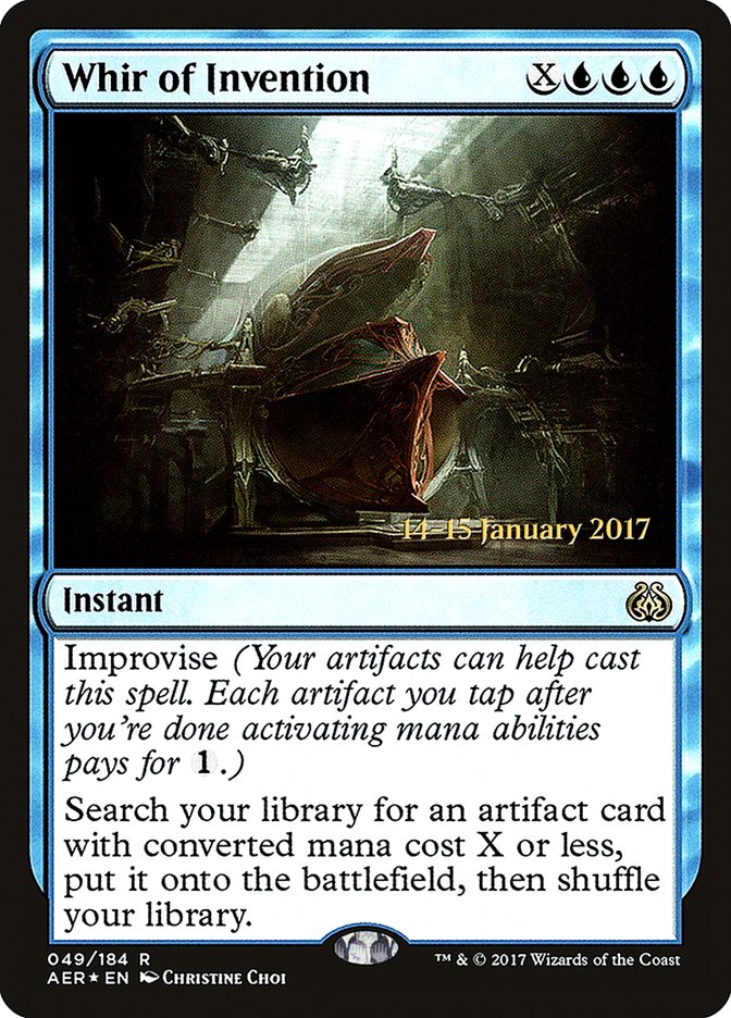 Whir of Invention [Aether Revolt Prerelease Promos] - Evolution TCG