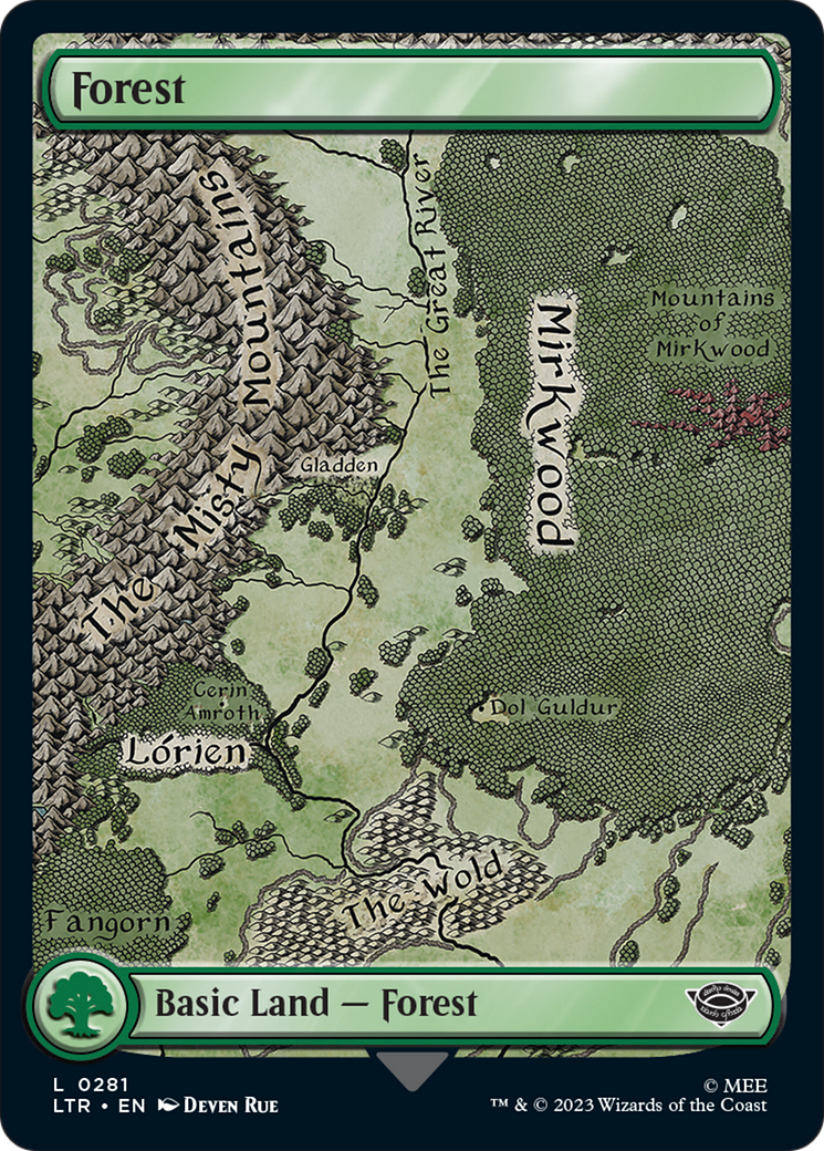 Forest (281) [The Lord of the Rings: Tales of Middle-Earth] - Evolution TCG