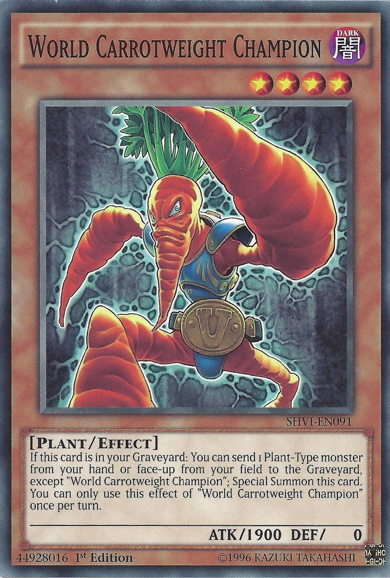 World Carrotweight Champion [SHVI-EN091] Common - Evolution TCG