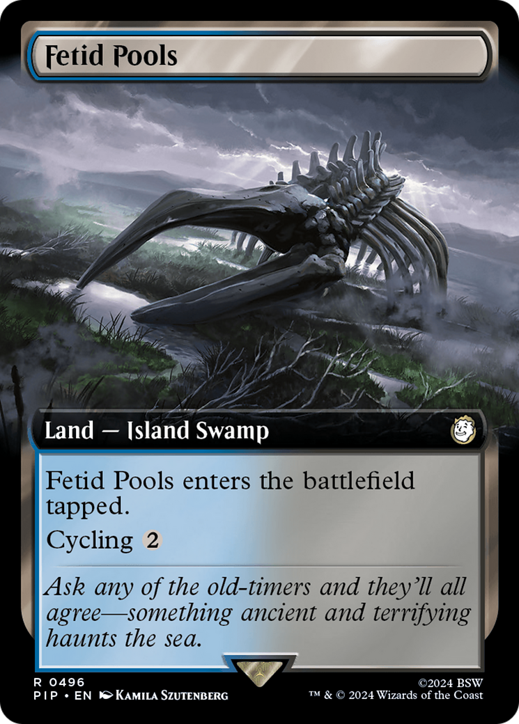 Fetid Pools (Extended Art) [Fallout] - Evolution TCG
