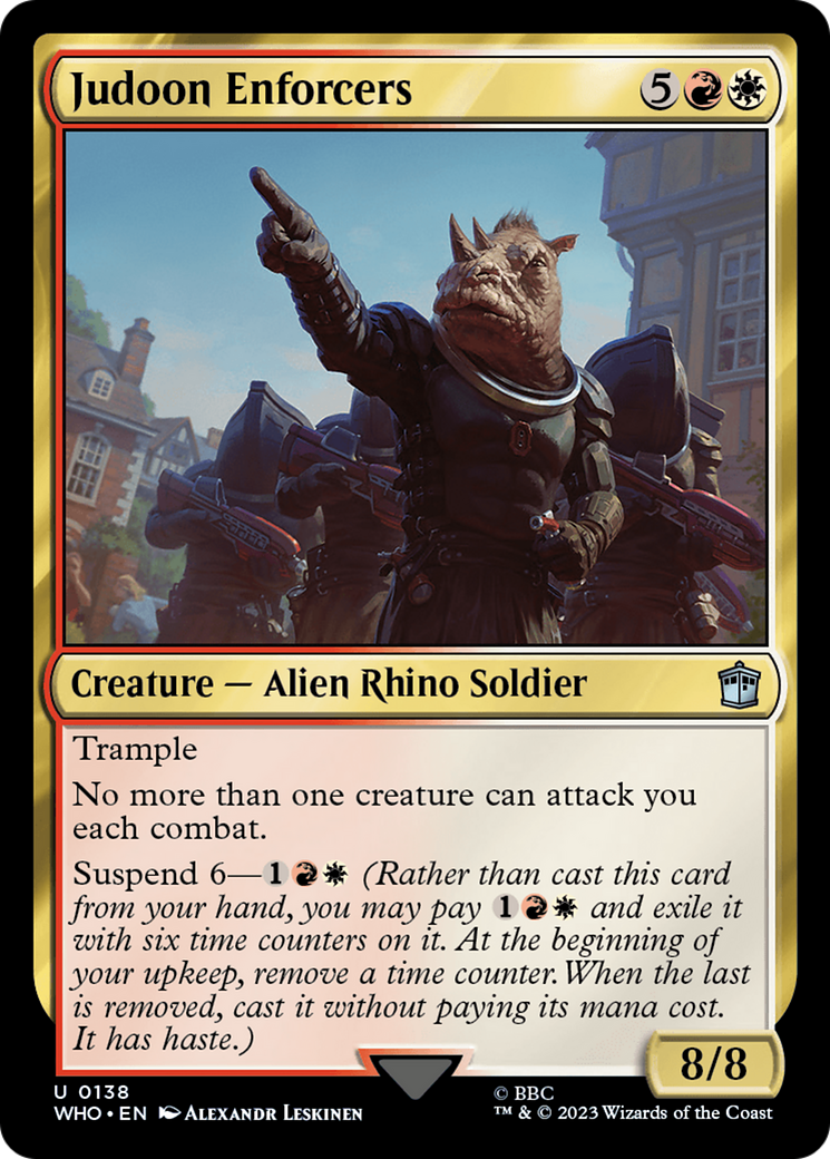 Judoon Enforcers [Doctor Who] - Evolution TCG