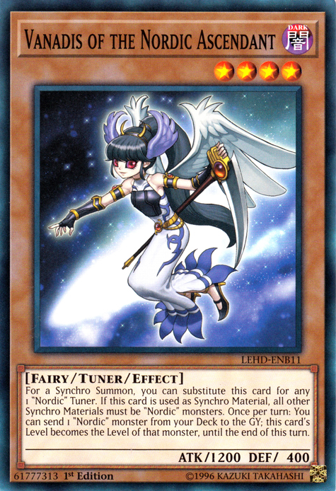 Vanadis of the Nordic Ascendant [LEHD-ENB11] Common - Evolution TCG