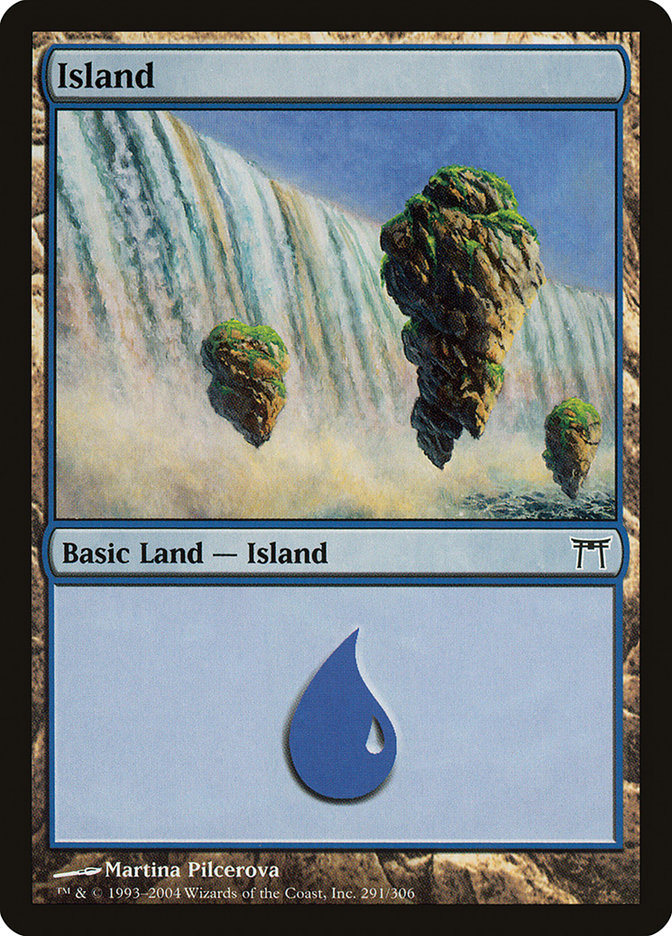 Island (291) [Champions of Kamigawa] - Evolution TCG