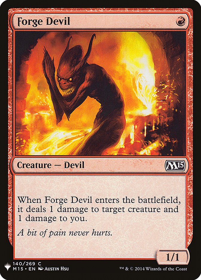 Forge Devil [Mystery Booster] - Evolution TCG