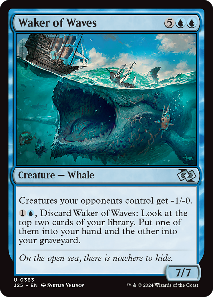 Waker of Waves [Foundations Jumpstart] - Evolution TCG