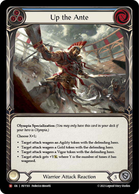 Up the Ante [HVY103] (Heavy Hitters) - Evolution TCG