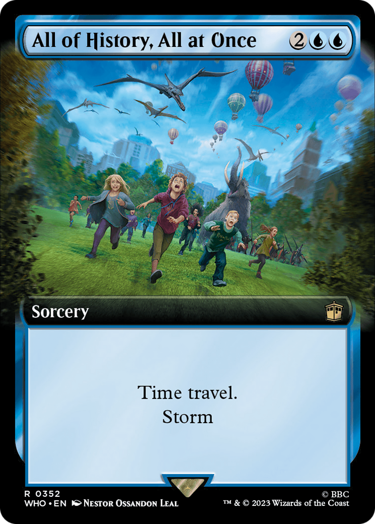 All of History, All at Once (Extended Art) [Doctor Who] - Evolution TCG