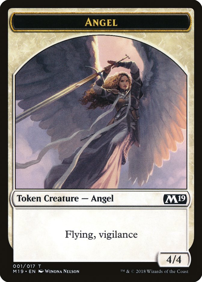 Angel Token [Core Set 2019 Tokens] - Evolution TCG