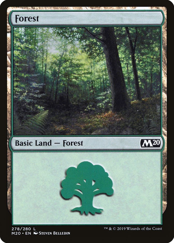 Forest (278) [Core Set 2020] - Evolution TCG