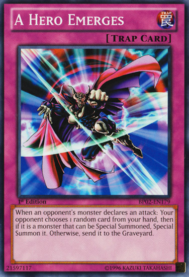 A Hero Emerges [BP02-EN179] Mosaic Rare - Evolution TCG