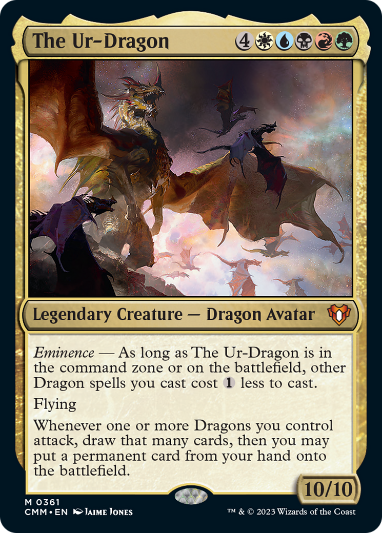 The Ur-Dragon [Commander Masters] - Evolution TCG