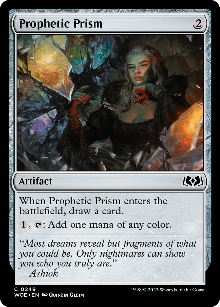 Prophetic Prism [Wilds of Eldraine] - Evolution TCG