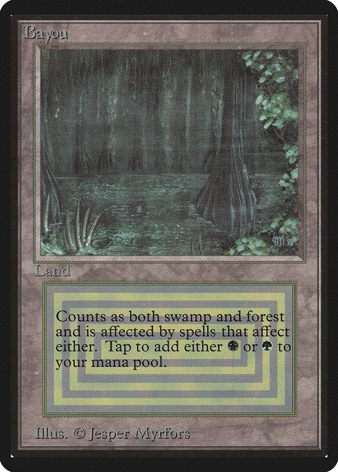 Bayou [Beta Edition] - Evolution TCG