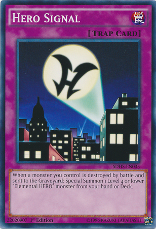 Hero Signal [SDHS-EN035] Common - Evolution TCG