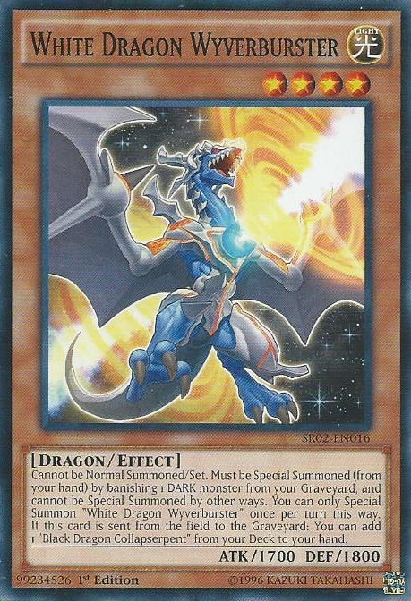 White Dragon Wyverburster [SR02-EN016] Common - Evolution TCG