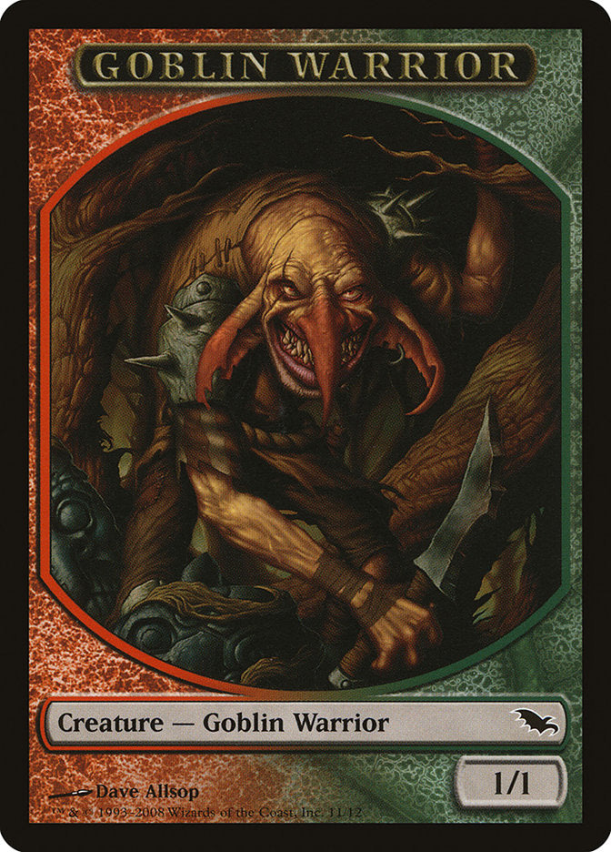 Goblin Warrior Token [Shadowmoor Tokens] - Evolution TCG