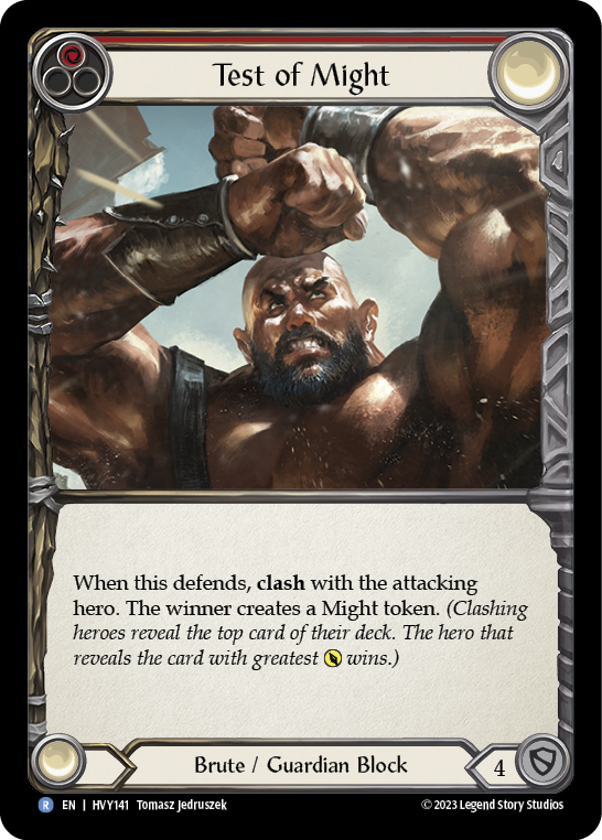 Test of Might [HVY141] (Heavy Hitters) - Evolution TCG
