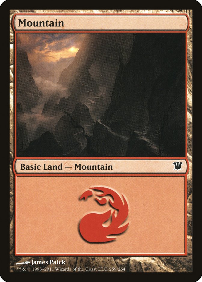 Mountain (259) [Innistrad] - Evolution TCG