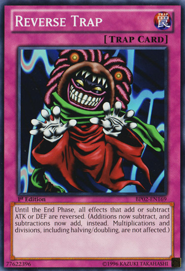 Reverse Trap [BP02-EN169] Common - Evolution TCG