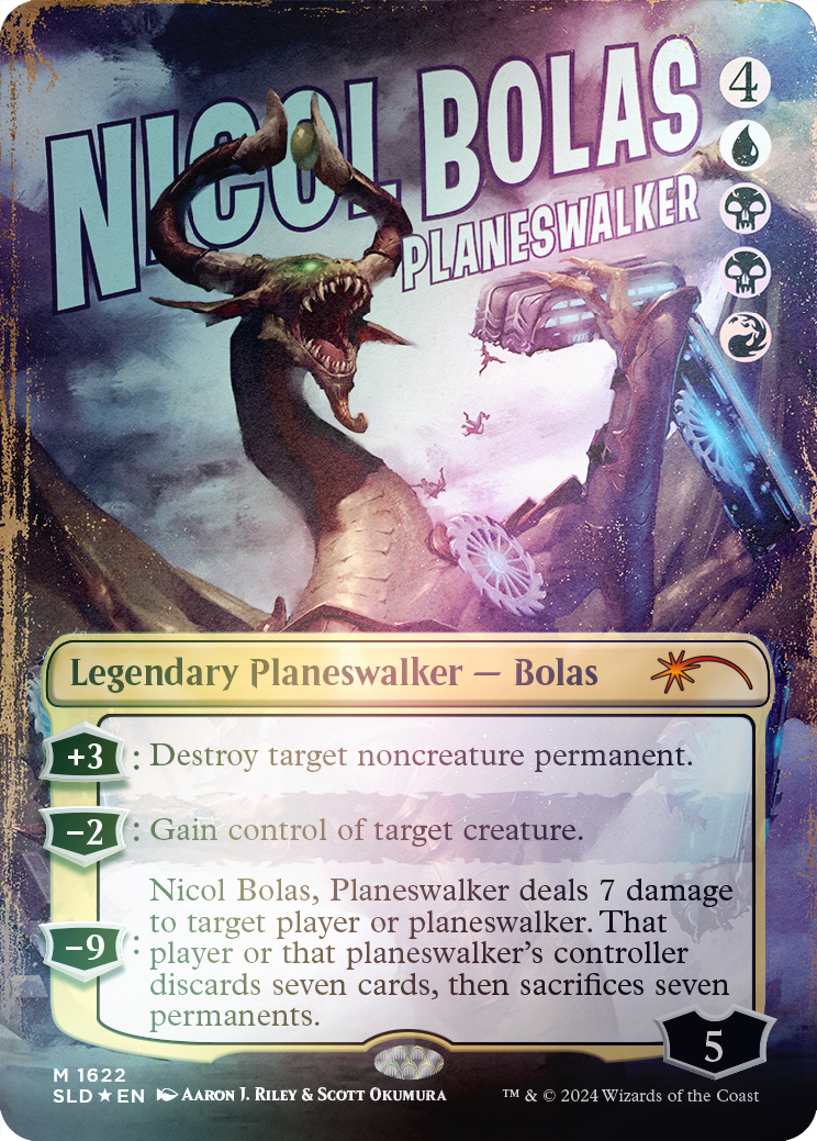 Nicol Bolas, Planeswalker (Rainbow Foil) [Secret Lair Drop Series] - Evolution TCG