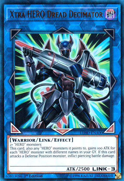 Xtra Hero Dread Decimator [LEHD-ENA00] Ultra Rare - Evolution TCG