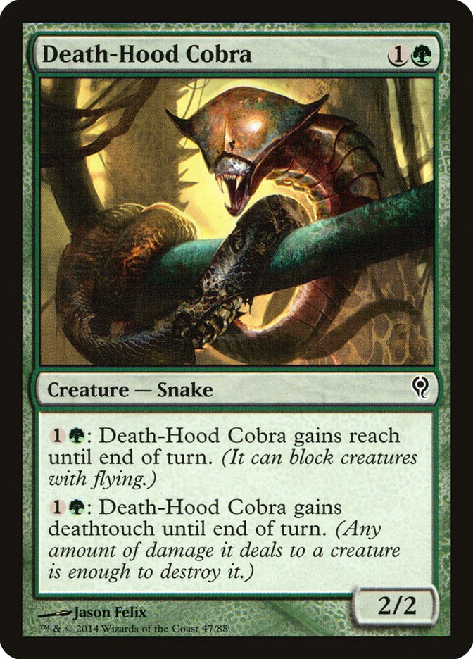 Death-Hood Cobra [Duel Decks: Jace vs. Vraska] - Evolution TCG