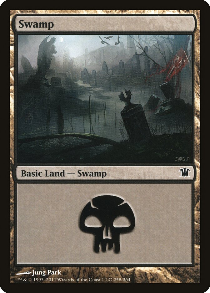 Swamp (258) [Innistrad] - Evolution TCG