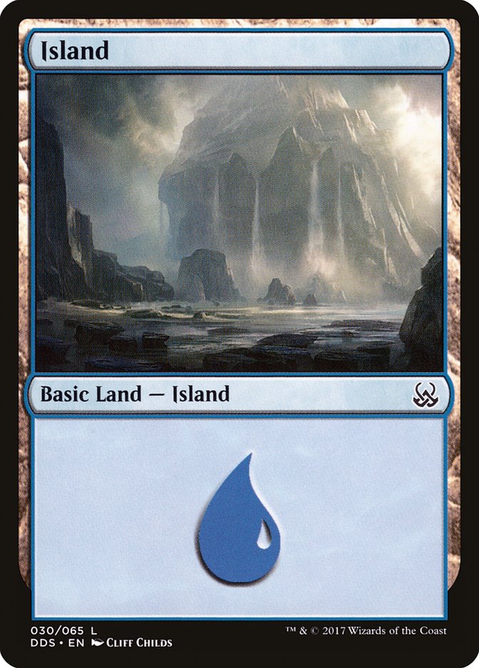 Island (30) [Duel Decks: Mind vs. Might] - Evolution TCG