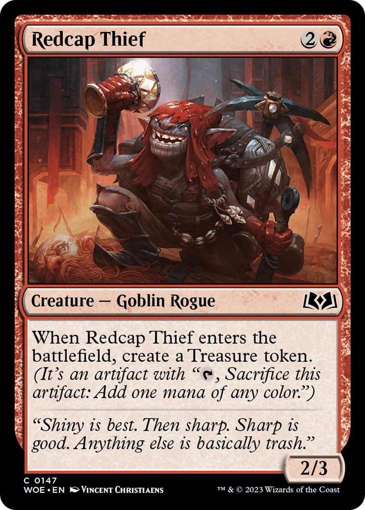 Redcap Thief [Wilds of Eldraine] - Evolution TCG