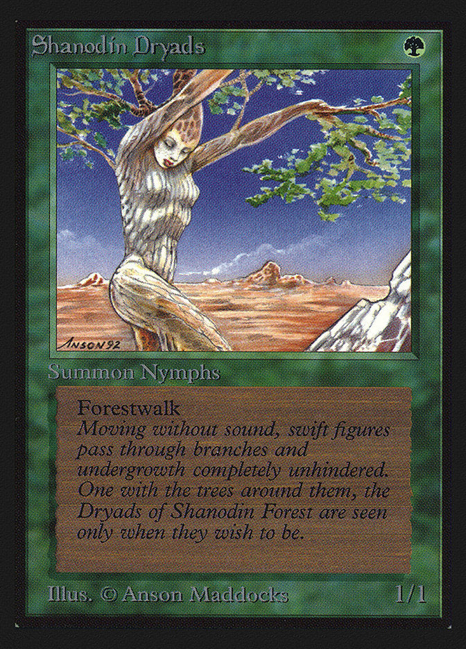 Shanodin Dryads [International Collectors' Edition] - Evolution TCG